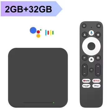 TV Box RockTek GT1 2/32 Realtek RTD1325 WiFi5 NETFLIX