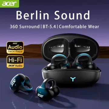Навушники Acer OHR206 Ear Clip Earphones BT5.4 70H Black