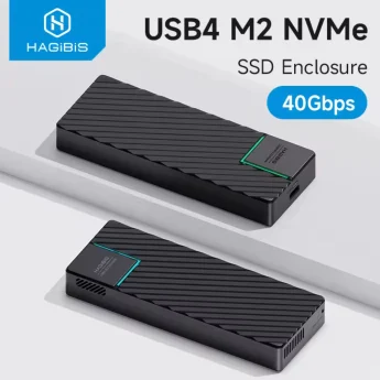 Зовнішній адаптер HAGIBIS UD1101 40Gbps M.2 NVMe SSD to USB4