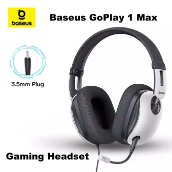 Навушники Baseus GoPlay 1 Max Gaming Headset 3.5mm Jack White