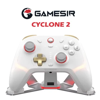 Геймпад GameSir Cyclone 2 Wireless White + Док-станція