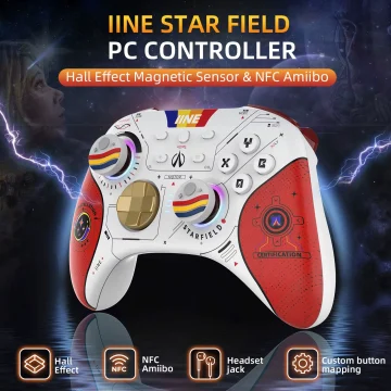 Геймпад IINE Star-Field + сумочка (PC/Nintendo Switch/Steam Deck/Android/iOS)