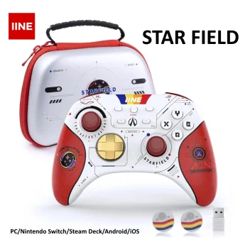 Геймпад IINE Star-Field + сумочка (PC/Nintendo Switch/Steam Deck/Android/iOS)