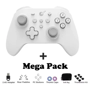 Геймпад Gulikit KK3 MAX NS39 KingKong 3 White (Mega Pack)