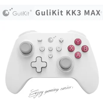 Геймпад Gulikit KK3 MAX NS39 KingKong 3 White2 (Mega Pack)