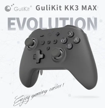 Геймпад Gulikit KK3 MAX NS39 KingKong 3 Black (Mega Pack)