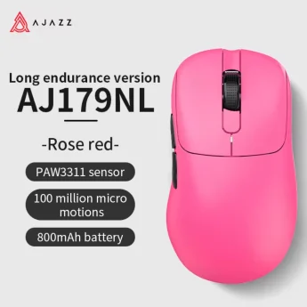 Миша AJAZZ AJ179NL PAW3311 12000DPI Rose Red