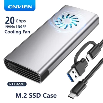 Зовнішній адаптер Onvian M15 20Gbps M.2 NVMe SSD to USB