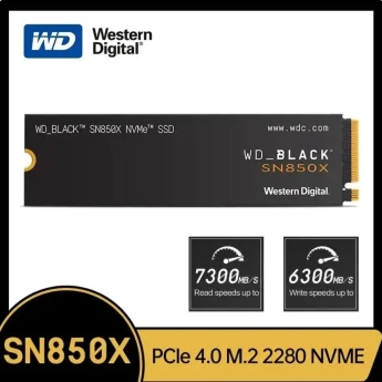 SSD Western Digital Black SN850X 2TB 2280 M.2 NVMe
