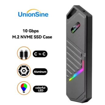 Зовнішній адаптер UnionSine 10Gbps M.2 NVMe SSD to USB