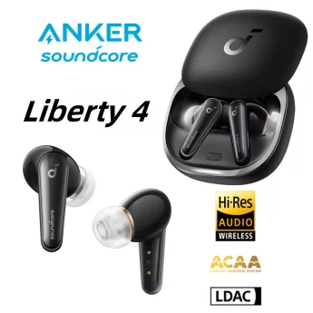 Навушники Anker Soundcore Liberty 4 Hi-Res Black