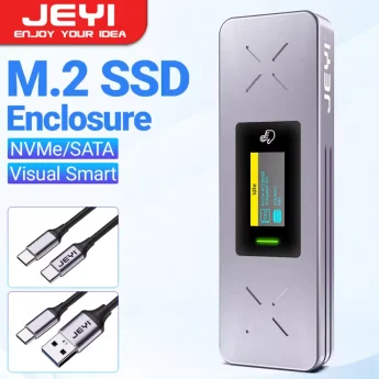 Зовнішній адаптер Jeyi i9X 10Gbps M.2 NVMe SSD to USB