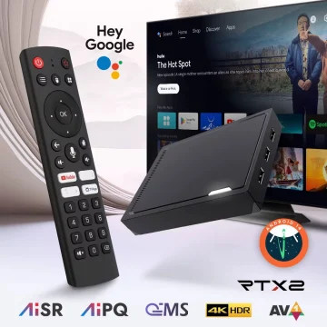 TV Box Vontar RT-X2 4/64 Realtek RTD1325 AiPQ AiSR QMS-VRR