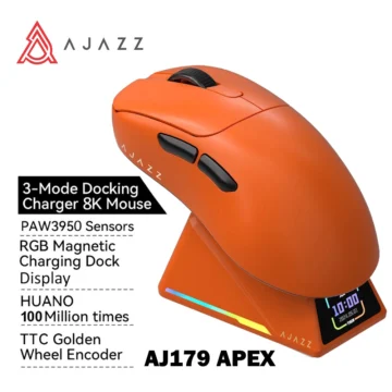 Миша AJAZZ AJ179 APEX PAW3950 42000DPI Orange