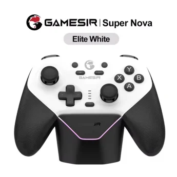 Геймпад GameSir Super Nova Elite White + Док-станція