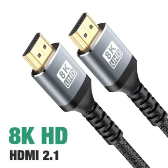 Кабель Bask HDMI v2.1 8K UltraHD HDR 5м Grey