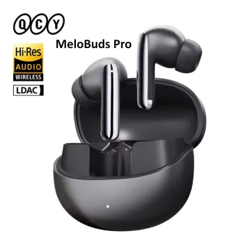 Навушники QCY MeloBuds Pro Hi-Res LDAC Hybrid ANC Black