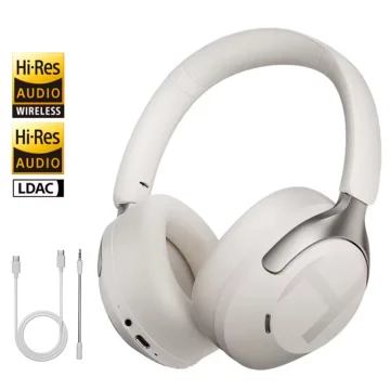Навушники HAYLOU S40 Hi-Res LDAC ANC Multipoint White