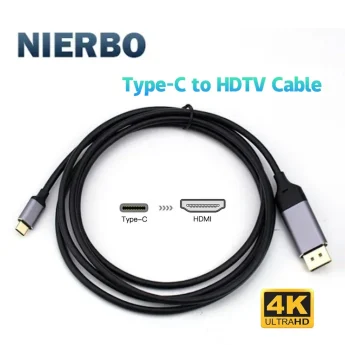 Кабель FDBRO перехідник USB-C to HDMI 4K 1.8m