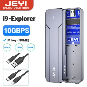 Зовнішній адаптер Jeyi M.2 NVMe 2280 PCIe SSD to USB 3.2 Gray