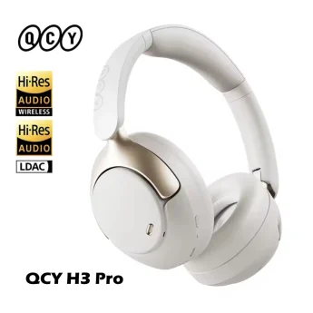 Навушники QCY H3 Pro Hi-Res LDAC ANC BT5.4 White