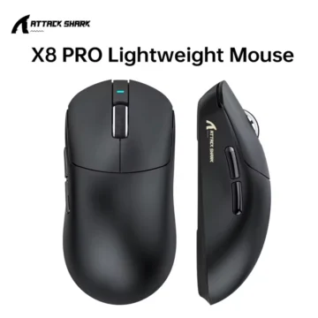 Миша Attack Shark X8 Pro PAW3395Pro 40000DPI Black