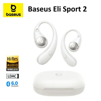 Навушники Baseus Eli Sport 2 Open-Ear True Wireless Earbuds White