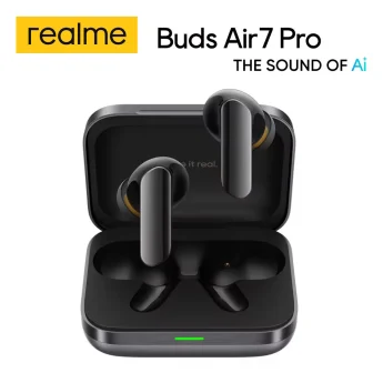 Навушники Realme Buds Air7 Pro AI ANC LHDC 5.0 Black