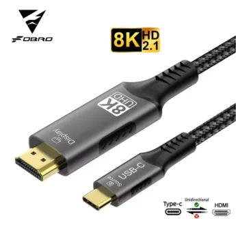 Кабель FDBRO перехідник USB-C to HDMI 8K 3m