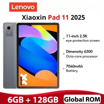 Планшет  Lenovo Xiaoxin Pad 11" 2025 6/128Gb 2.5К Dimensity 6300 Dolby Atmos WiFi