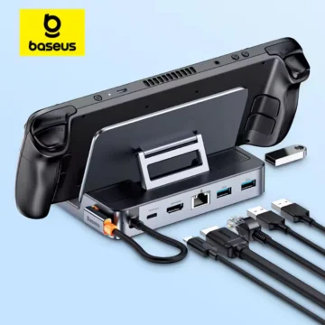 Док-станція Baseus 6в1 GamerX 100W для Steam Deck, ROG Ally, Nintendo, X Legion
