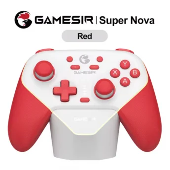 Геймпад GameSir Super Nova Whipped Red + Док-станція