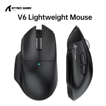 Миша Attack Shark V6 PAW3311 25000DPI 1000Гц Black