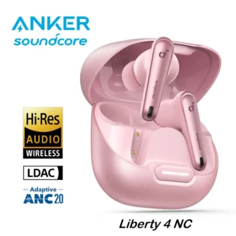 Навушники Anker Soundcore Liberty 4 NC Hi-Res Audio ANC LDAC Pink