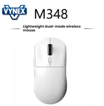 Миша VYNEX M348 6400DPI 1000Hz 500mAh White