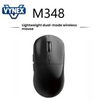 Миша VYNEX M348 6400DPI 1000Hz 500mAh Black