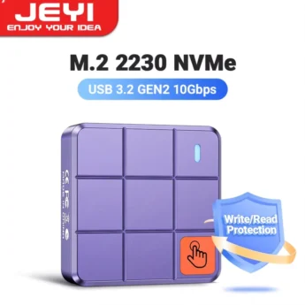 Зовнішній адаптер Jeyi 2230Pro 10Gbps M.2 NVMe SSD to USB