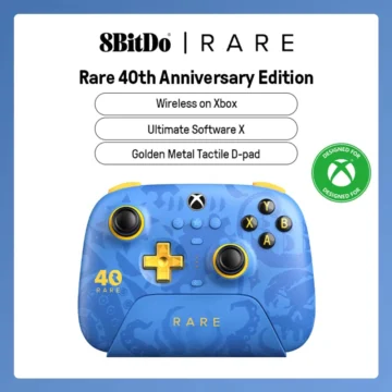 Геймпад 8Bitdo Ultimate 3 Rare 40th Anniversary Edition + Док-станція
