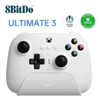 Геймпад 8Bitdo Ultimate 3 White + Док-станція