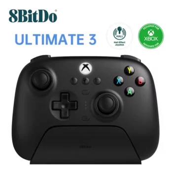 Геймпад 8Bitdo Ultimate 3 Black + Док-станція