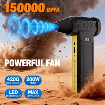 Турбовентилятор Violent F18 Turbo Jet Fan 150000 RPM Black