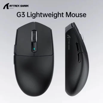 Миша Attack Shark G3 PAW3311 25000DPI Black
