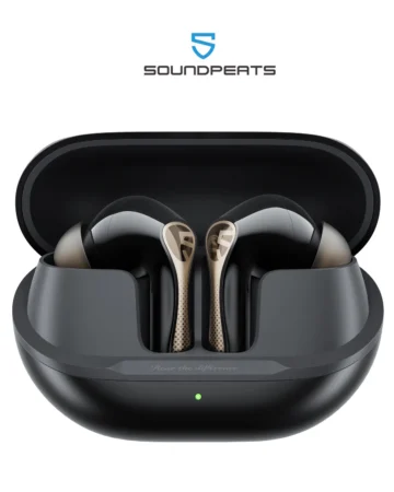 Навушники SoundPEATS Air5 Pro+ xMEMS Qualcomm aptX Lossless LDAC Black