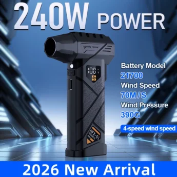 Турбовентилятор Violent HFX-01 Turbo Jet Fan 680000 RPM Black