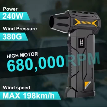 Турбовентилятор Violent HFX-07 Turbo Jet Fan 680000 RPM Black