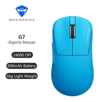 Миша Machenike G7 24000DPI 1000Hz Wired/2.4G/Bluetooth Blue