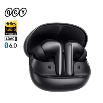 Навушники QCY Melobuds N65 ANC -60dB LDAC Hi-Res Audio 8 Mics 50Hrs Black