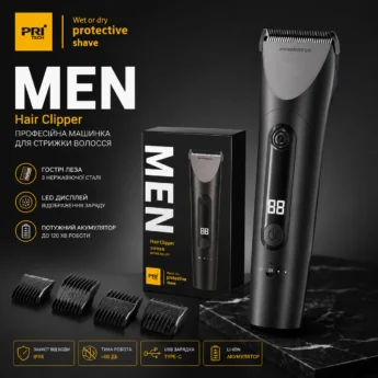 Машинка для стрижки Xiaomi PRITech Hair Clipper 3 Black