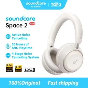 Навушники Anker Soundcore Space 2 White Hi-Res Audio